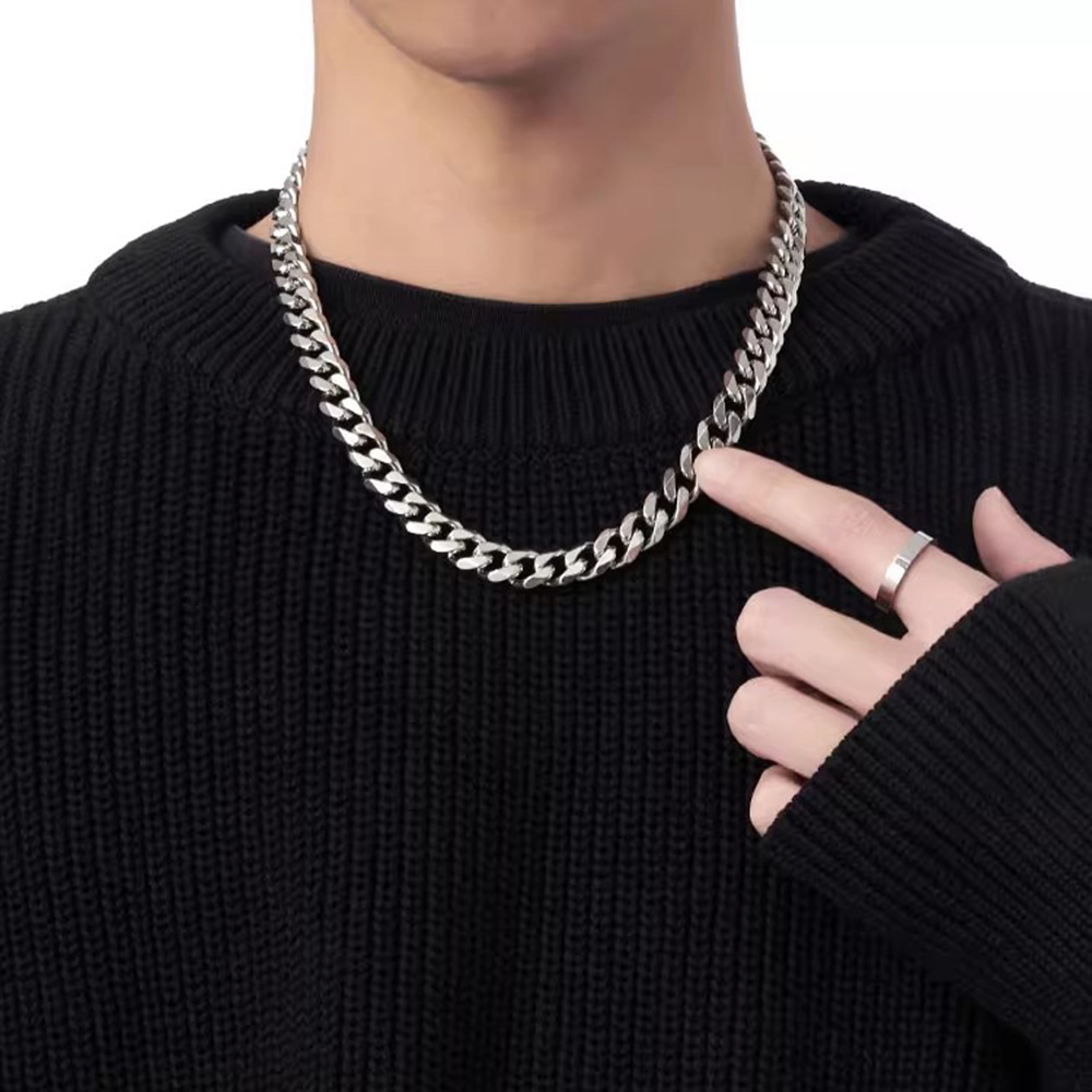 Cuban Link Chain 12Mm - 3/5/7mm Stainless Steel Cuban Link Chain