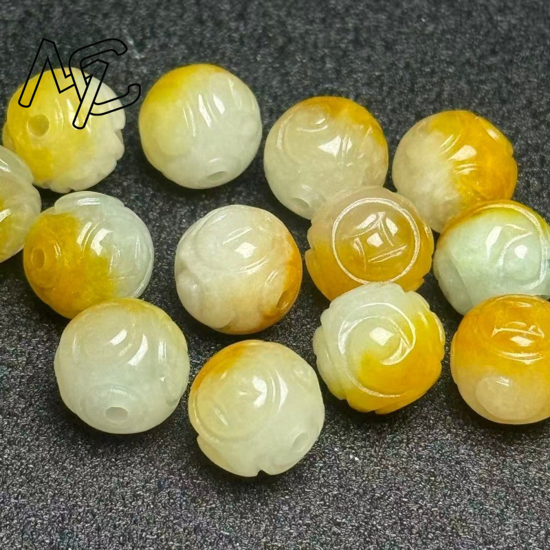 5pcs Natural Yellow Emerald Ja - Bracelets review and price