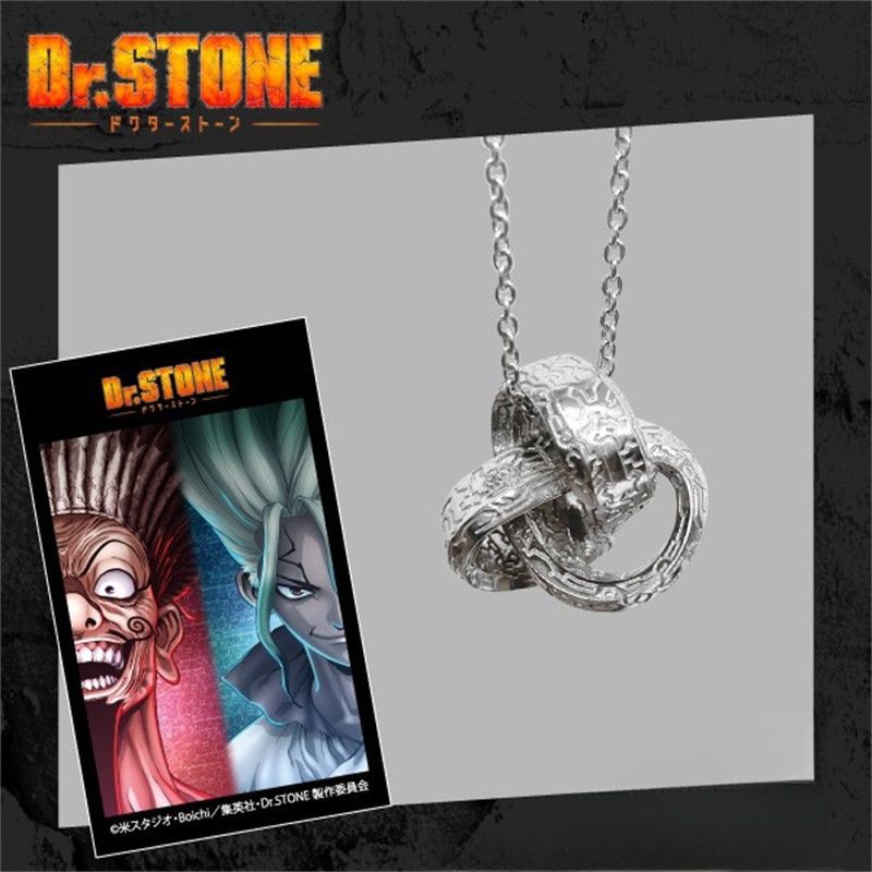 Dr. Stone Anime Peripheral Sen - Anime Pendant Necklace review and price