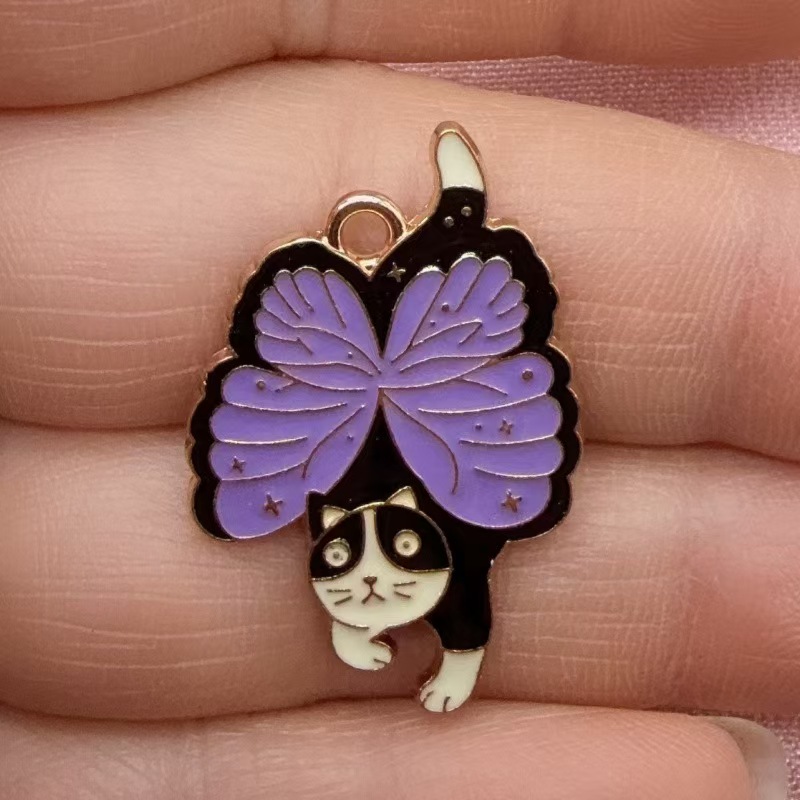 10pcs Butterfly Cat Love Korea - Earrings review and price