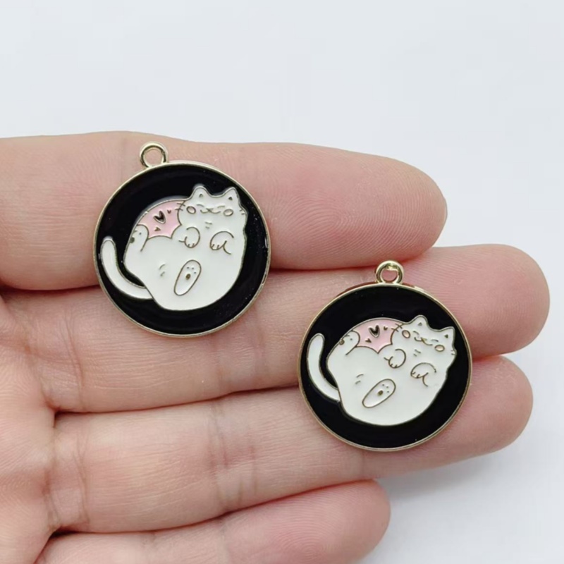 10Pcs Cartoon Cat Paw Heart Sh - Earrings review and price