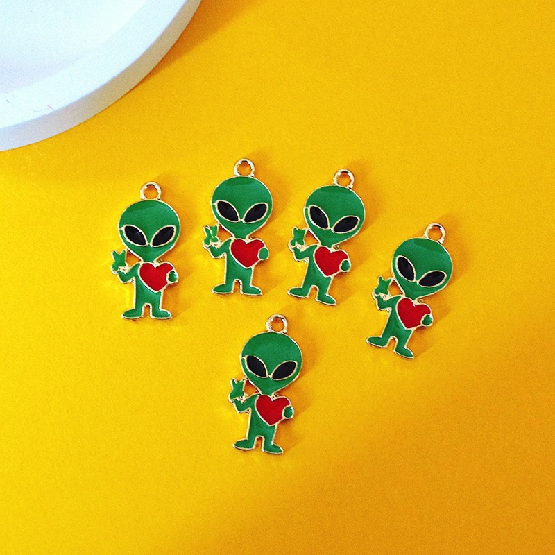 10pcs Simple Alien Alloy Drip  - Earrings review and price