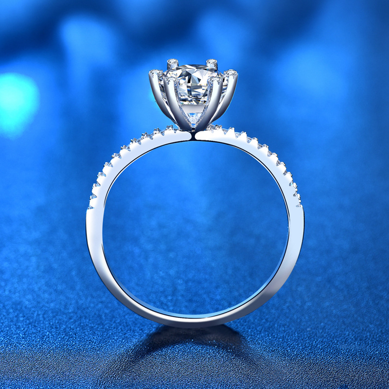 S925 Wedding Engagement Moissa - Moissanite Engagement Ring 1 Carat review and price