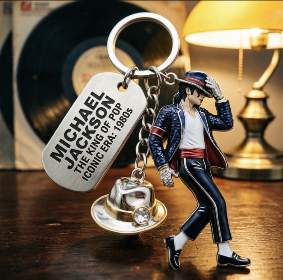 Michael Jackson Keychain, Clas - Rings review and price