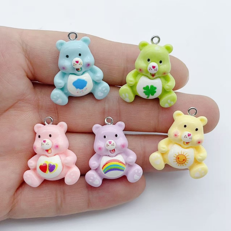 10pcs cartoon animal charm pen - Earrings review and price