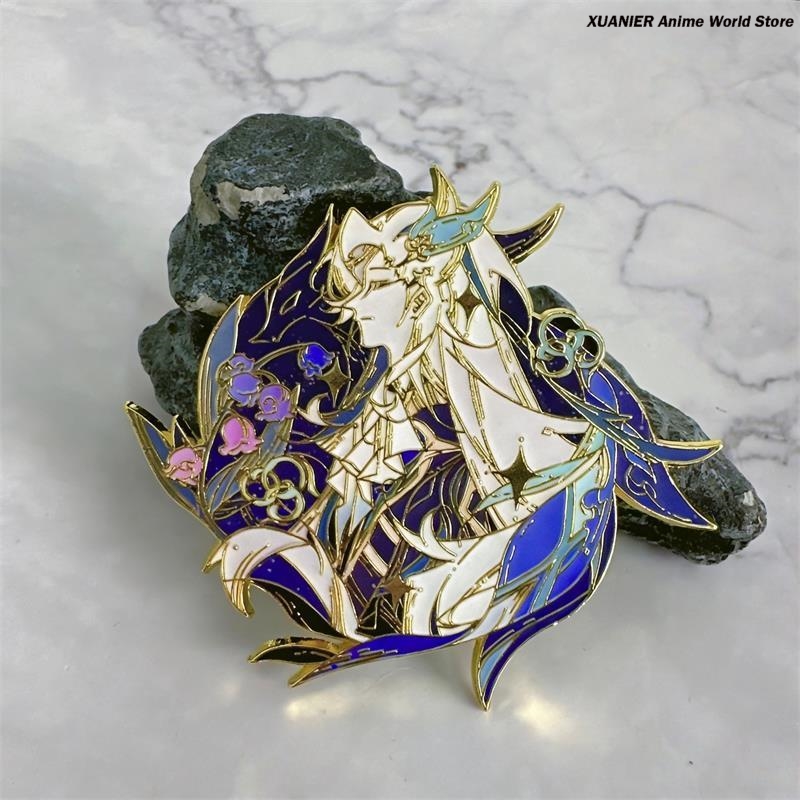 Anime Neuvillette Metal Badge  - Anime Pendant Necklace review and price