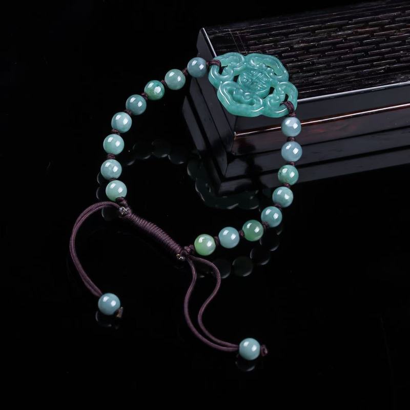 Natural Jadeite A-grade Bracel - Bracelets review and price