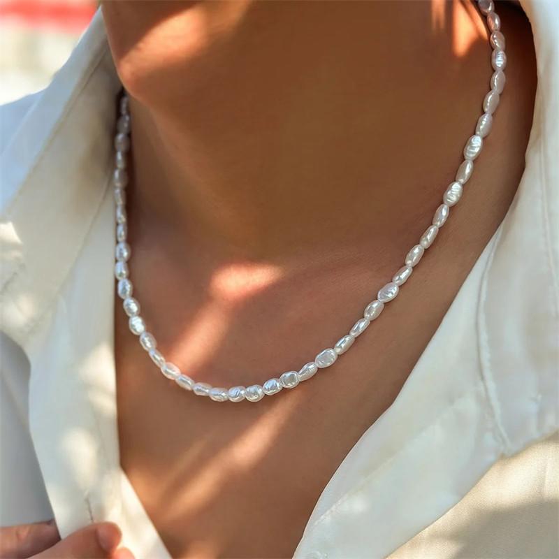 New Fashion Simple Imitation P - Pearl Choker Necklace Vintage review and price