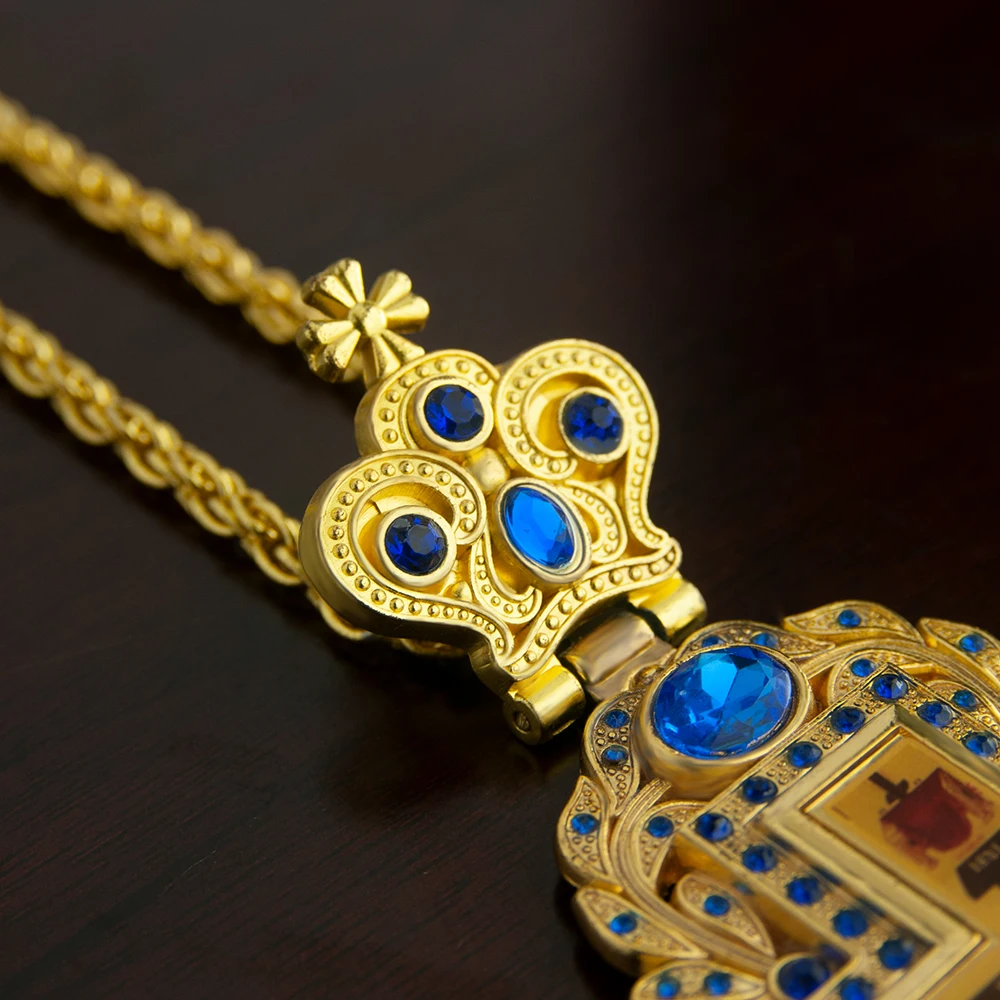 HTISOK Orthodox Bishop Pectora - Cross Pendant Necklace Gold review and price