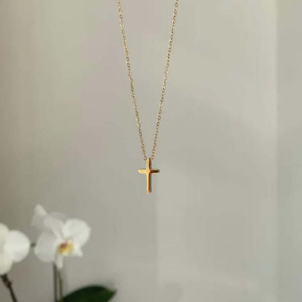 Exquisite gold cross necklace, - Cross Pendant Necklace Gold review and price