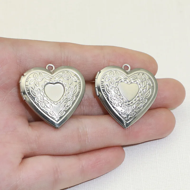 BoYuTe (20 Pieces/Lot) 316 Sta - Heart Locket Necklace Photo review and price