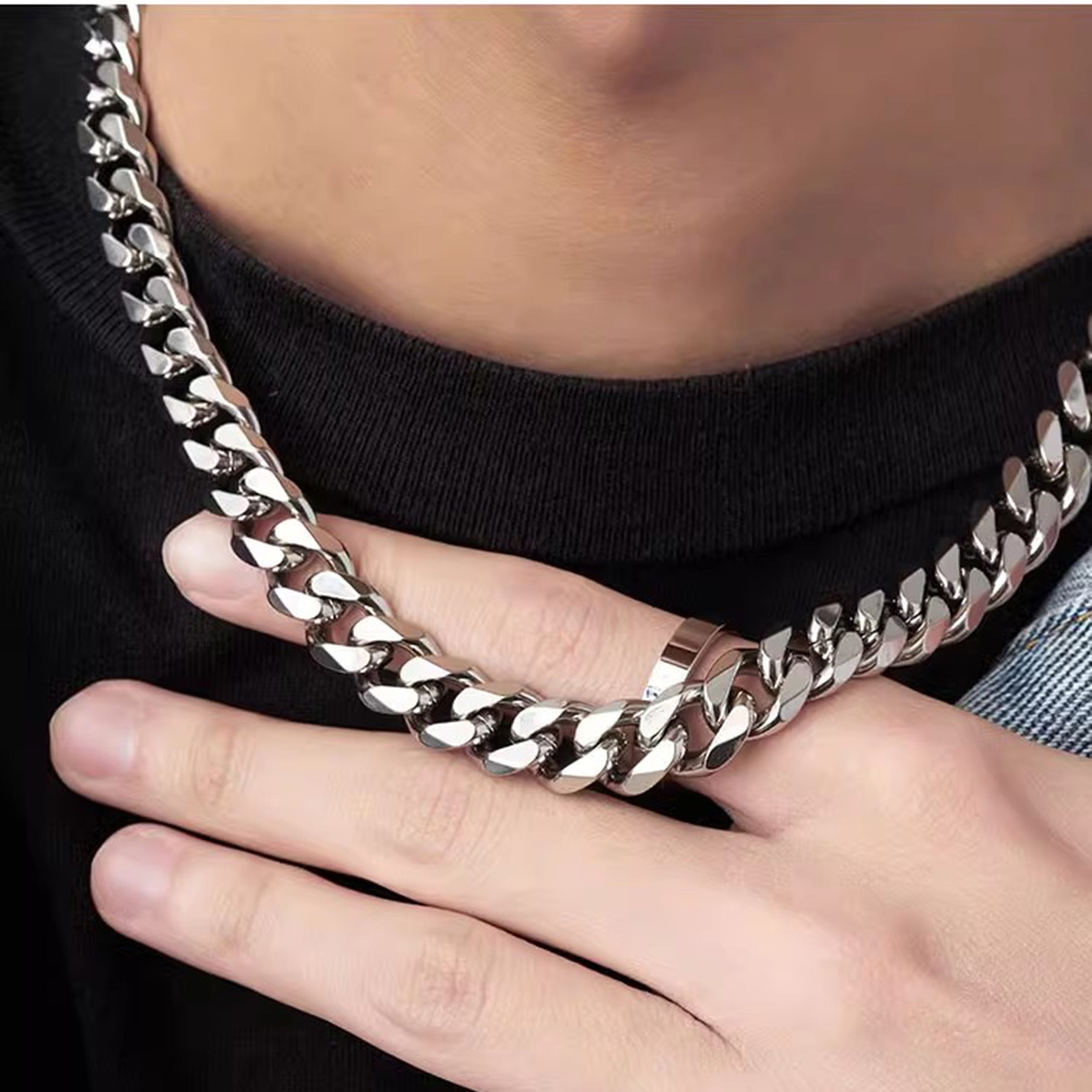 3/5/7mm Stainless Steel Cuban  - Cuban Link Chain 12Mm review and price