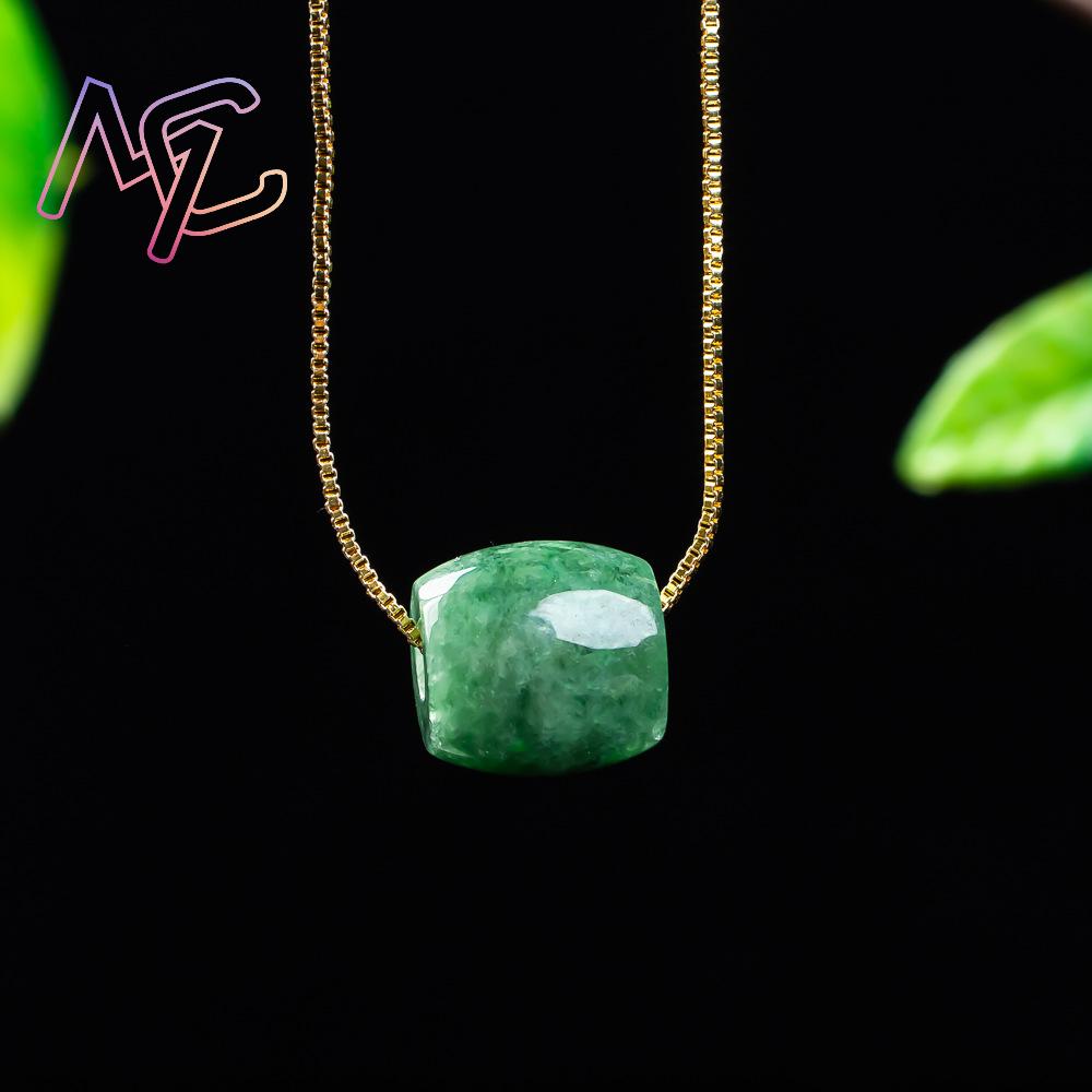 Natural Real Jade Bead Pendant - Necklaces review and price