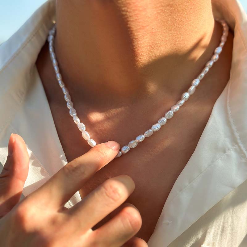 New Fashion Simple Imitation P - Pearl Choker Necklace Vintage review and price