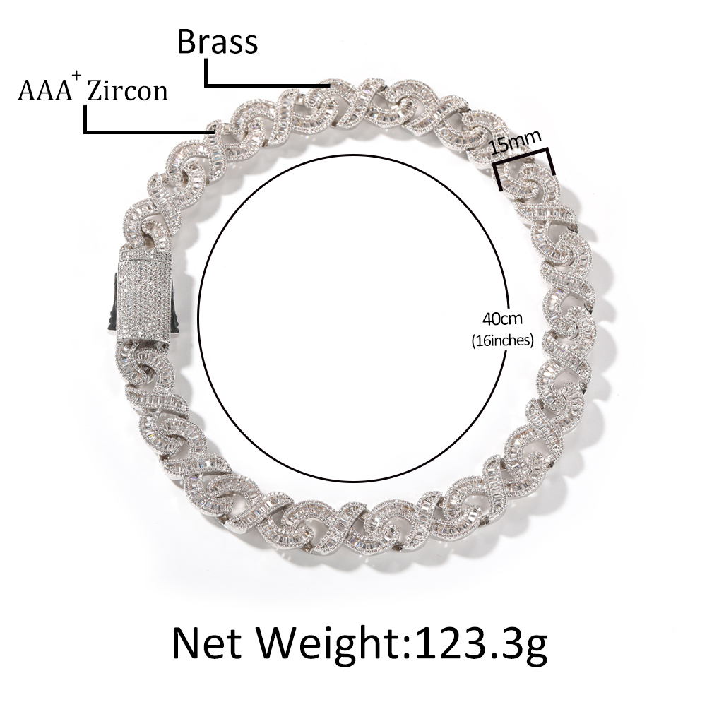 THE BLING KING 15mm Infinity C - Cuban Link Chain 12Mm review and price