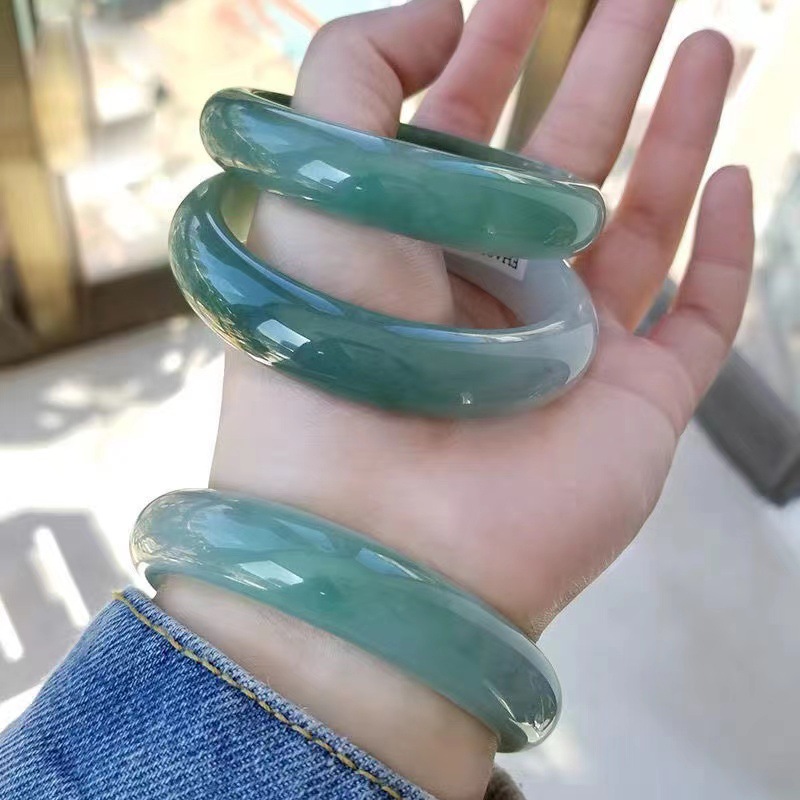 Natural genuine with floral pa - Bracelets review and price